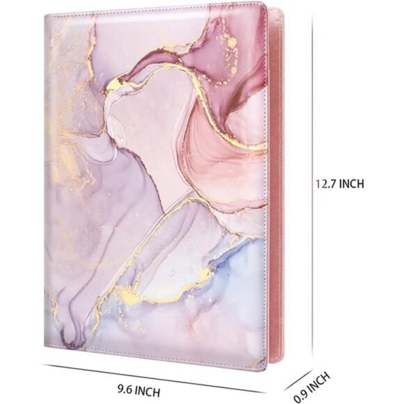 Padfolio Business/Resume Portfolio Folder, Leather Interview Business Portfolio - Picture 2 of 6